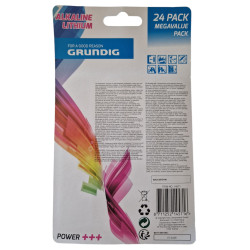 Zestaw baterii 24 sztuki Grundig