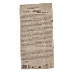 Zakreślacze kieszonkowe BIC Highlighter Grip Pastel 4 kolory